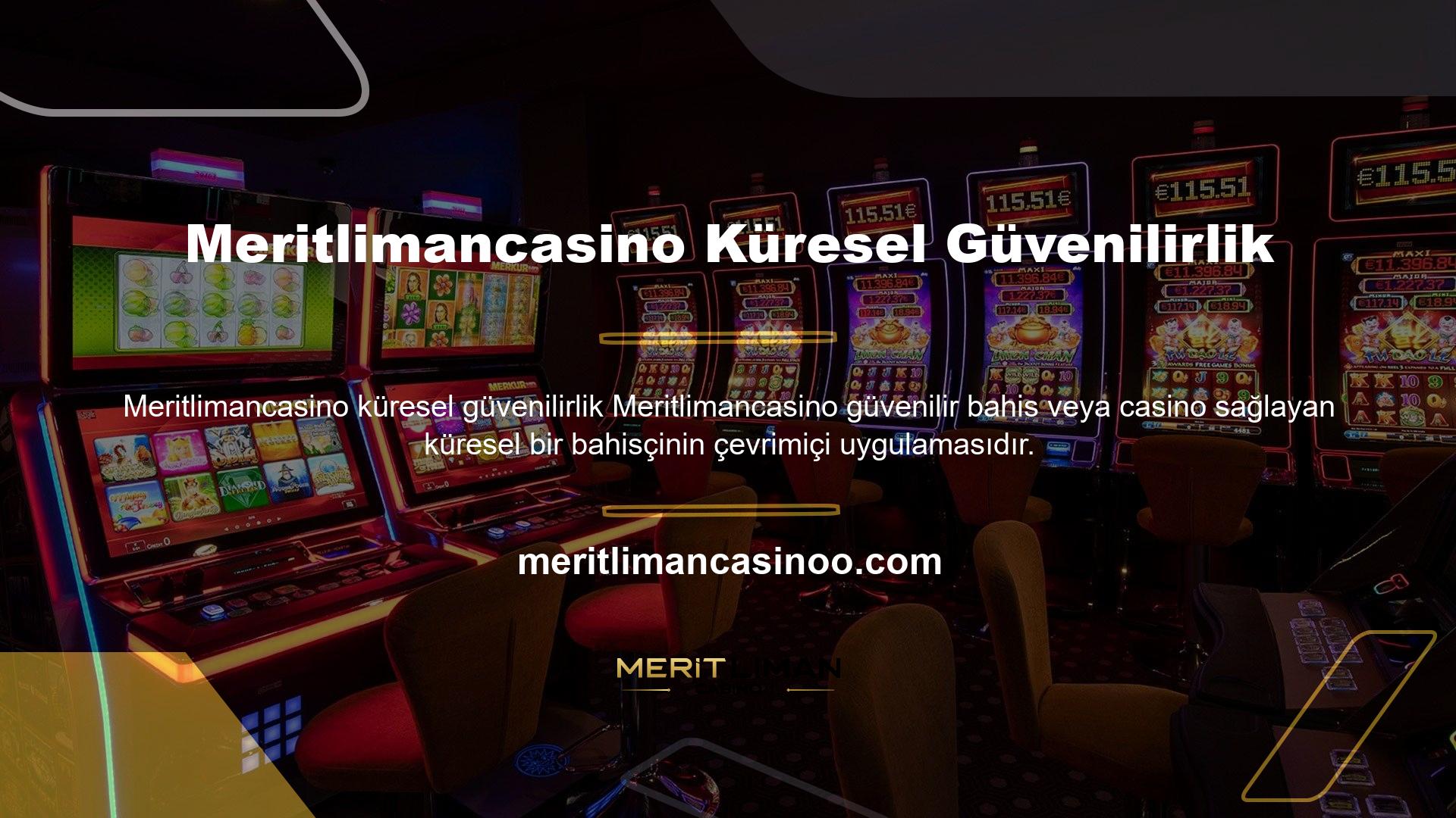 Bu bahis şirketi, Türkiye'deki yeni Meritlimancasino bahis güvenliği hakkında bir isim yaptı ve Avrupa'da birçok üye var